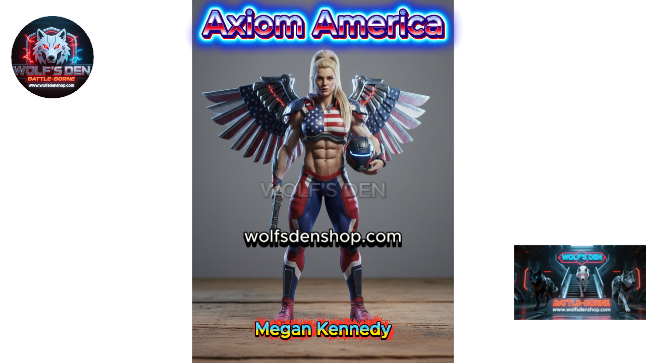 Axiom America – Megan Kennedy Premium Action Figure