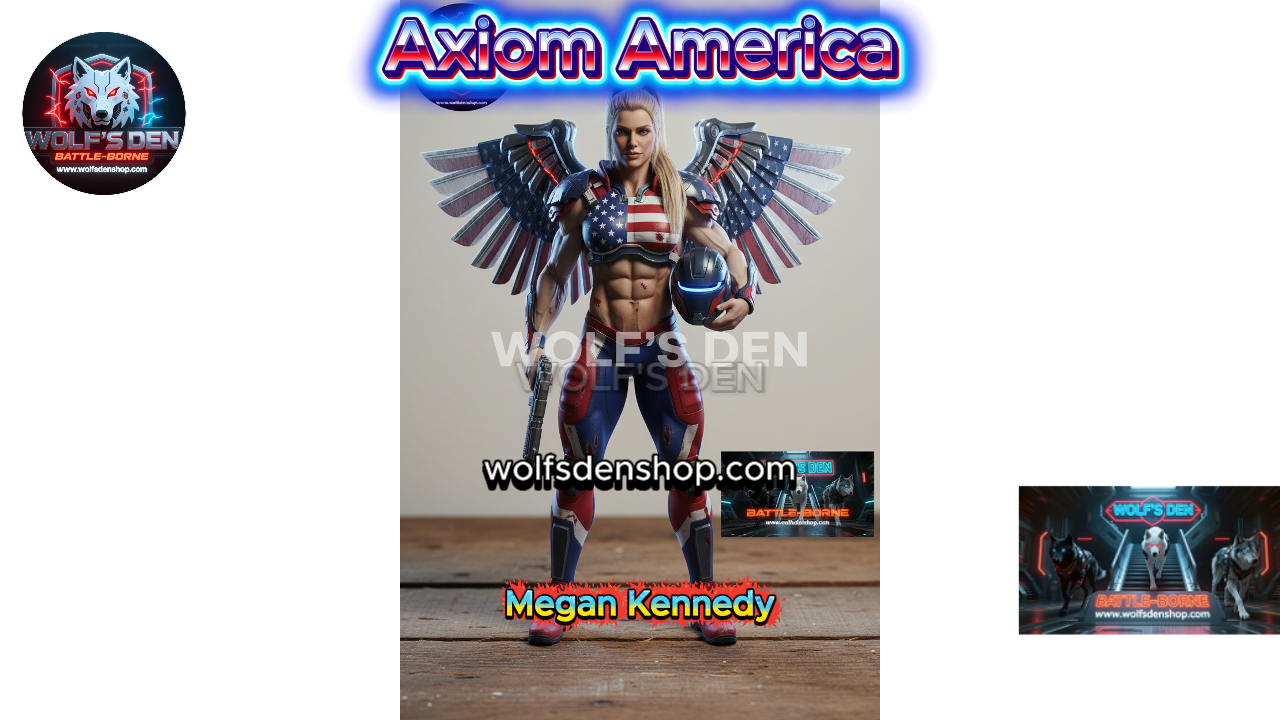 Preloved Axiom America – Megan Kennedy Premium Action Figure