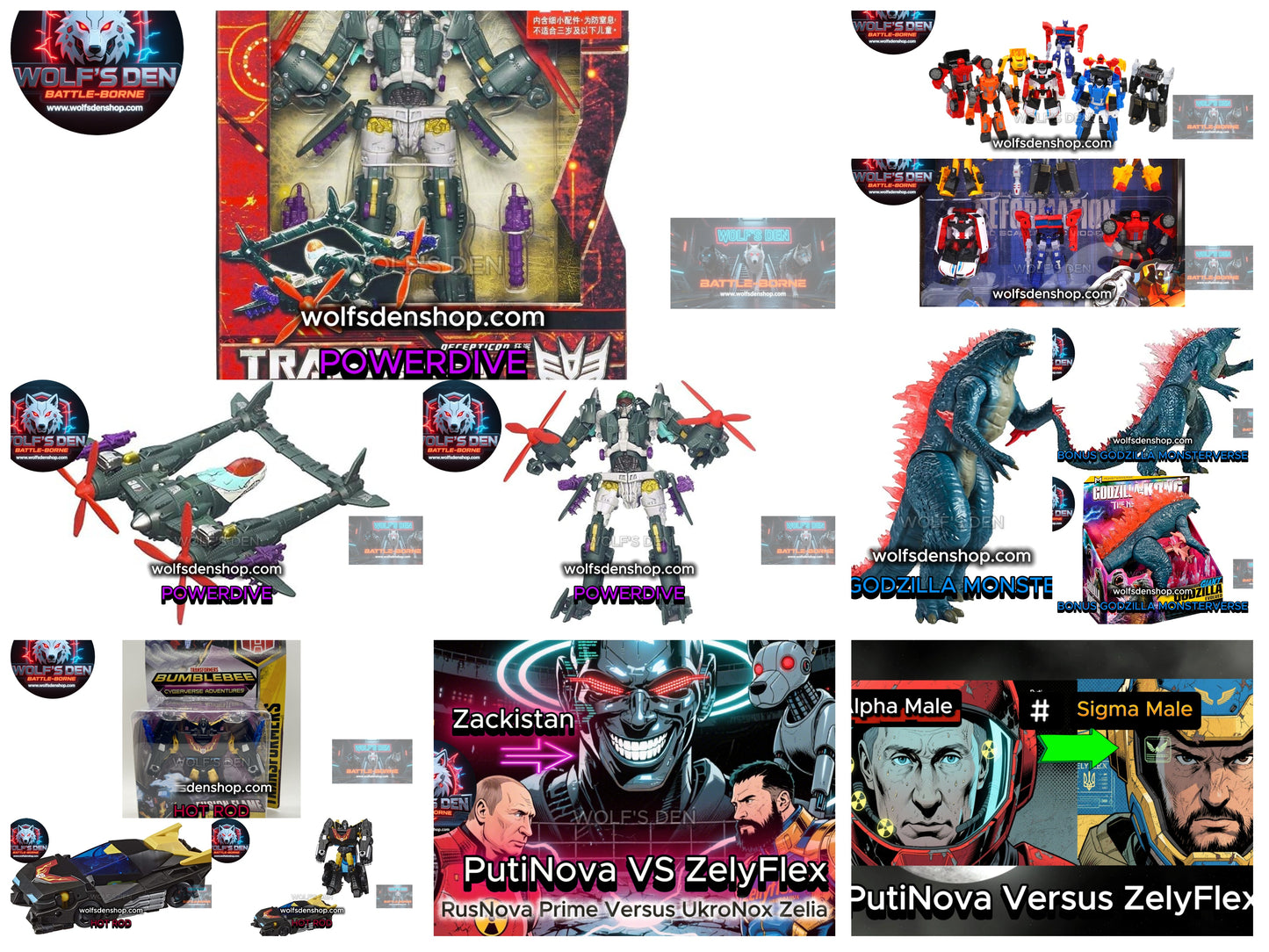Hasbro Transformers Massive Pack - Ultimate Action Figure Collection
