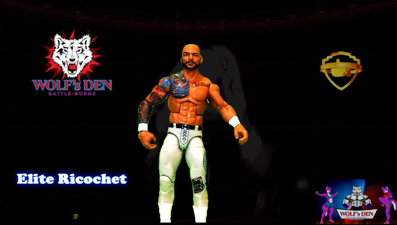 Elite Ricochet Wrestling Action Figure