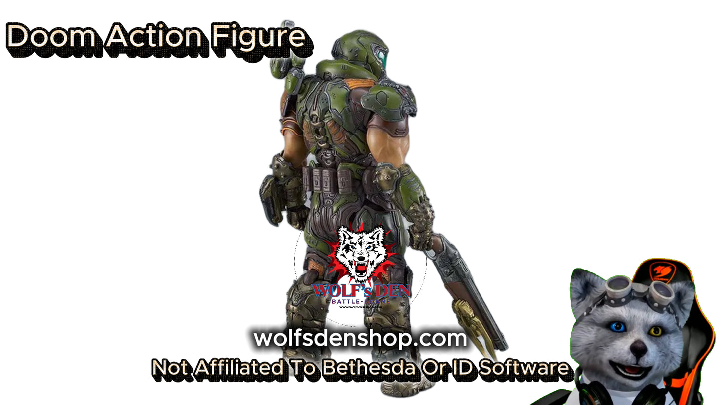 Doom Action Figure, Demon Slayer.