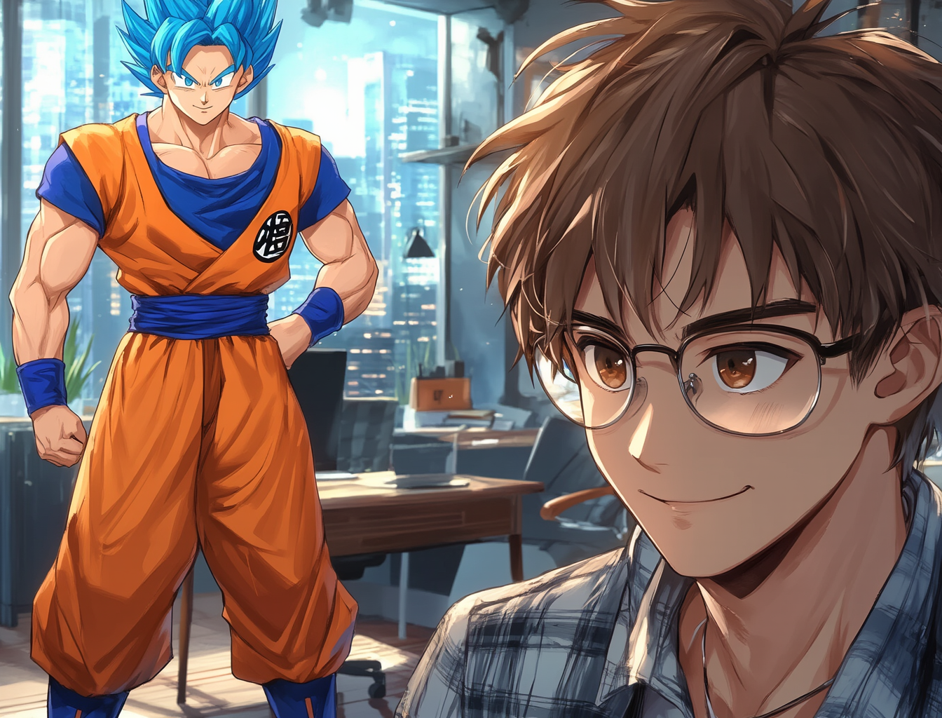Goku & Vegeta Dragon Ball Versus Cody Rhodes & Drew Mcintyre WWE
