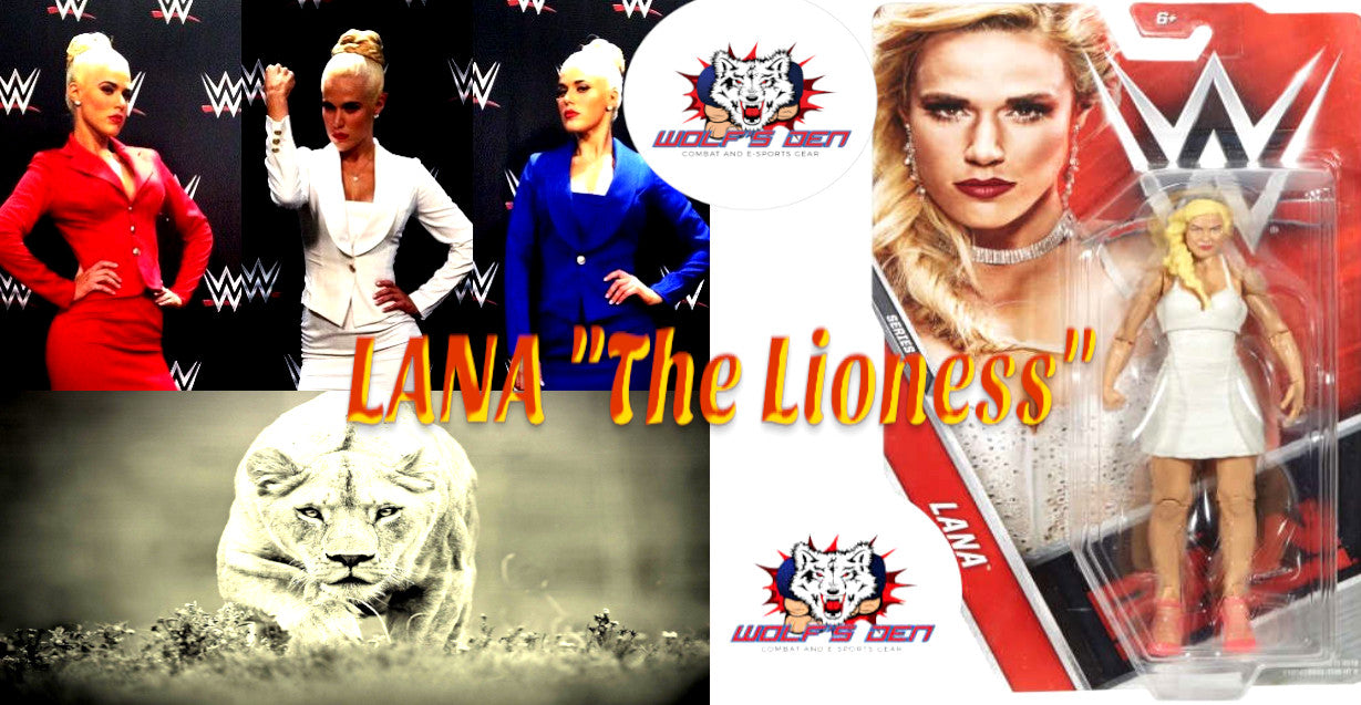 Lana The Lioness WWE Action Figures Women's Pro-Wrestling
