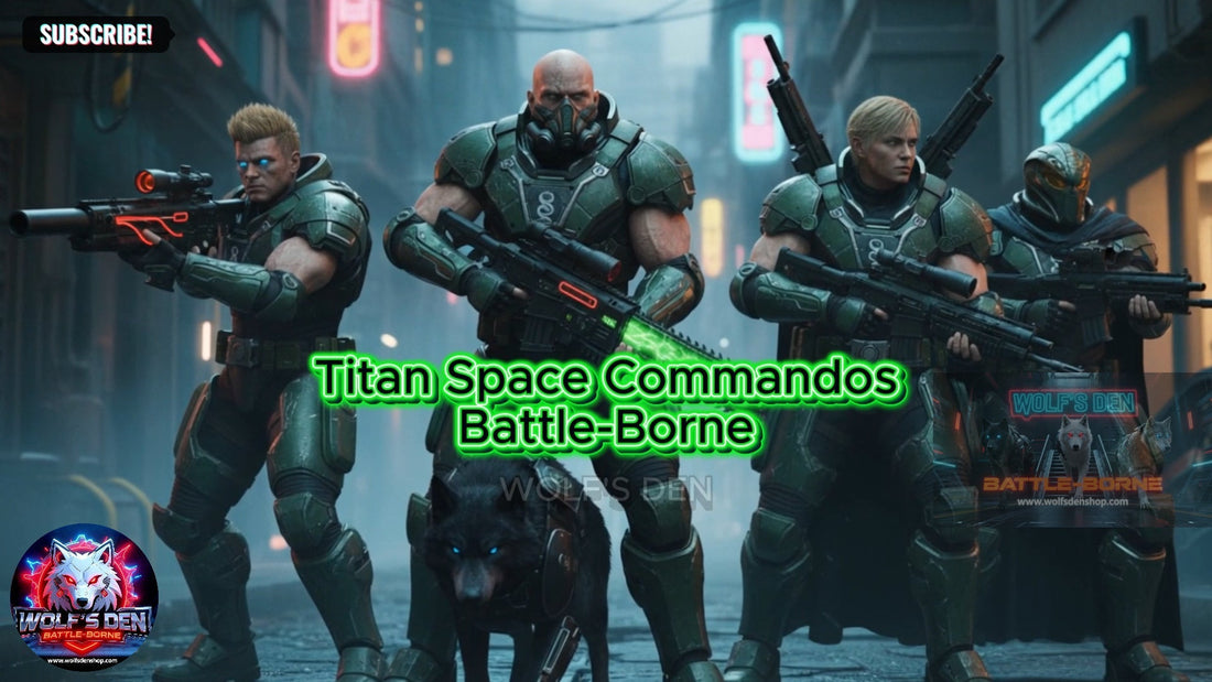 Titan Space Commandos: Battle-Borne | Wolf's Den Originals