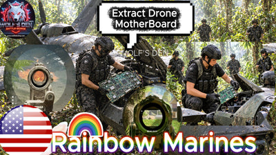 US Special Forces | American Rainbow Marines: Drone Motherboard Mission | Ghost Recon Movie