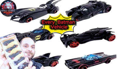 Ranking Every Iconic Batman, Batmobile Toy Car Model in the Batman Movies and Video Games
