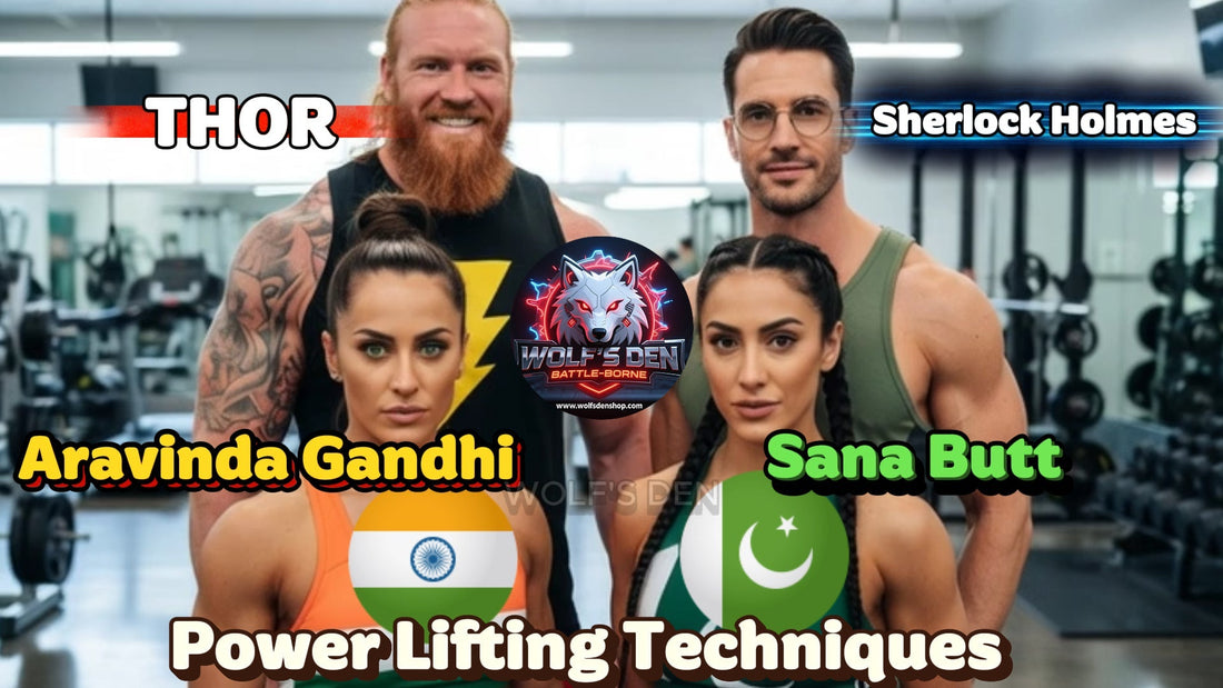 EPIC Powerlifting Battle: India 🇮🇳 vs Pakistan 🇵🇰 | Battle-Borne Thor & Sherlock Holmes Coach Rivals