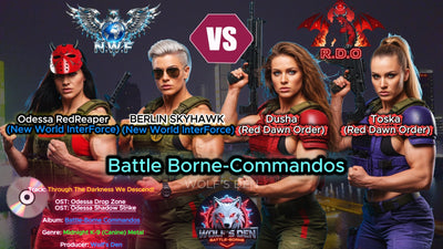 Battle Borne-Commandos | N.W.F. VS R.D.O. | Through The Darkness We Descend | Official Music Video