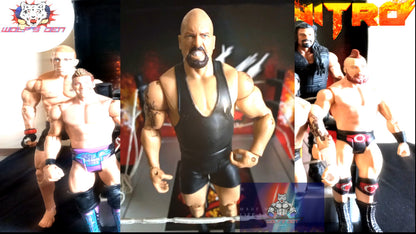 WWE, AEW, and UFC Action Figures Nitro Pack: CM Punk, Alexa Bliss, Shield Roman Reins, Young HHH, GSP, Chris Jericho, Ultimate Warrior, Sheamus, Big Show and Alberto Del Rio Action Figures