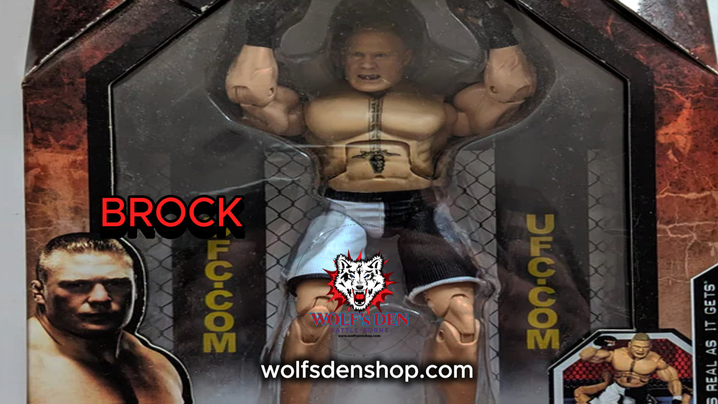 Alistair Overeem, Brock Lesnar and Tyron Woodley UFC MMA Action Figures
