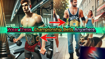 Pro Wrestling WWE Championship Belts