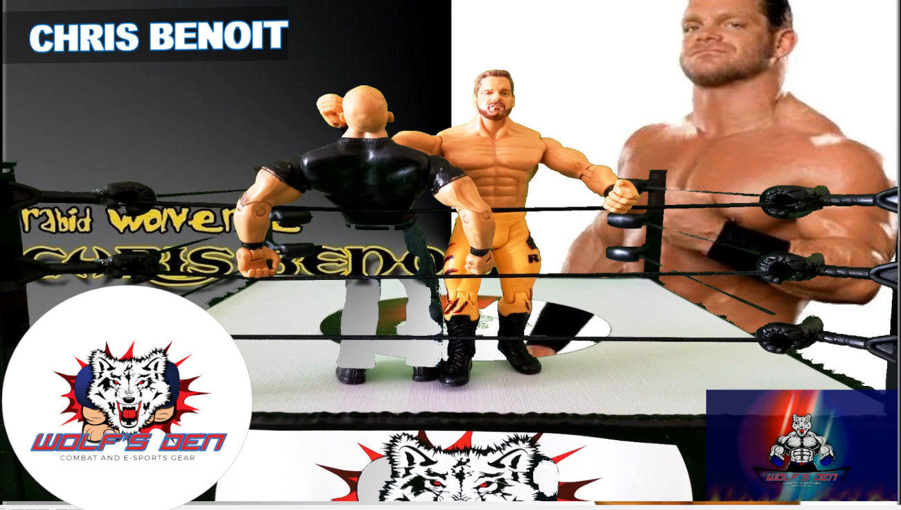 Evolution Pack Pro Wrestling AEW and WWE Action Figures Bobby Lashley Degeneration X Rob Van Damme Evolution