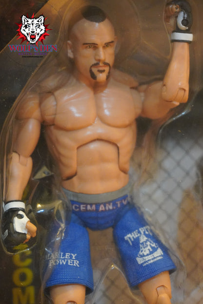 UFC MMA Action Figures Chuck Liddell vs Randy Coture with Light Heavyweight Championship Belt