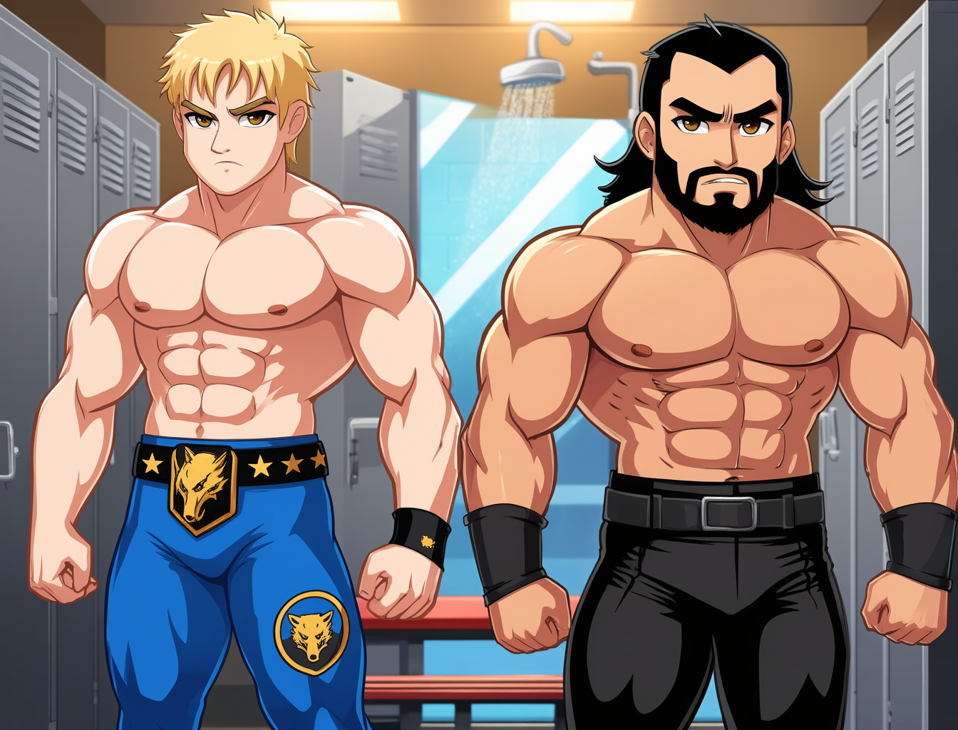 Goku & Vegeta Dragon Ball Versus Cody Rhodes & Drew Mcintyre WWE