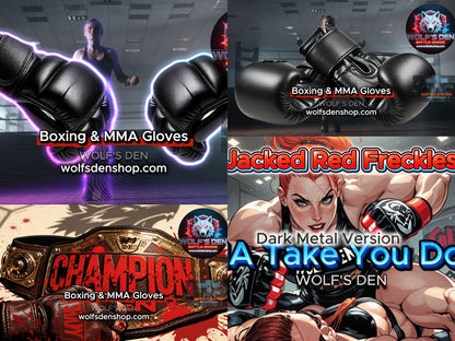 Unleash Your Fighting Spirit Premium MMA, Muay Thai & Jiu-Jitsu Gloves
