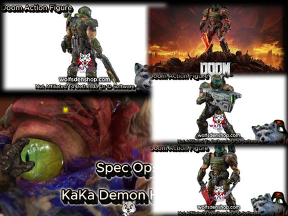Doom Action Figure, Demon Slayer.