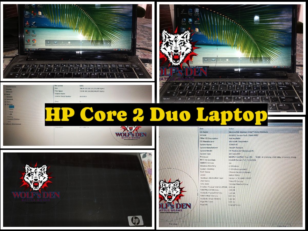 HP Pavilion Notebook PC Core 2 Duo