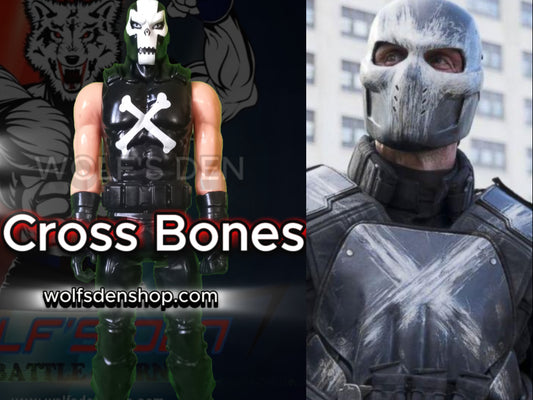 Cross Bones 12" Titan Action Figure - Marvel Legends (Preloved)