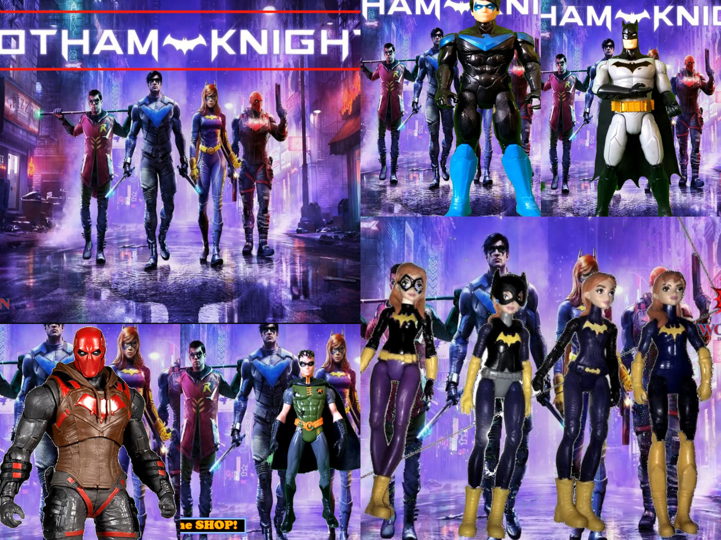 Gotham Knights Mattel DC Action Figures