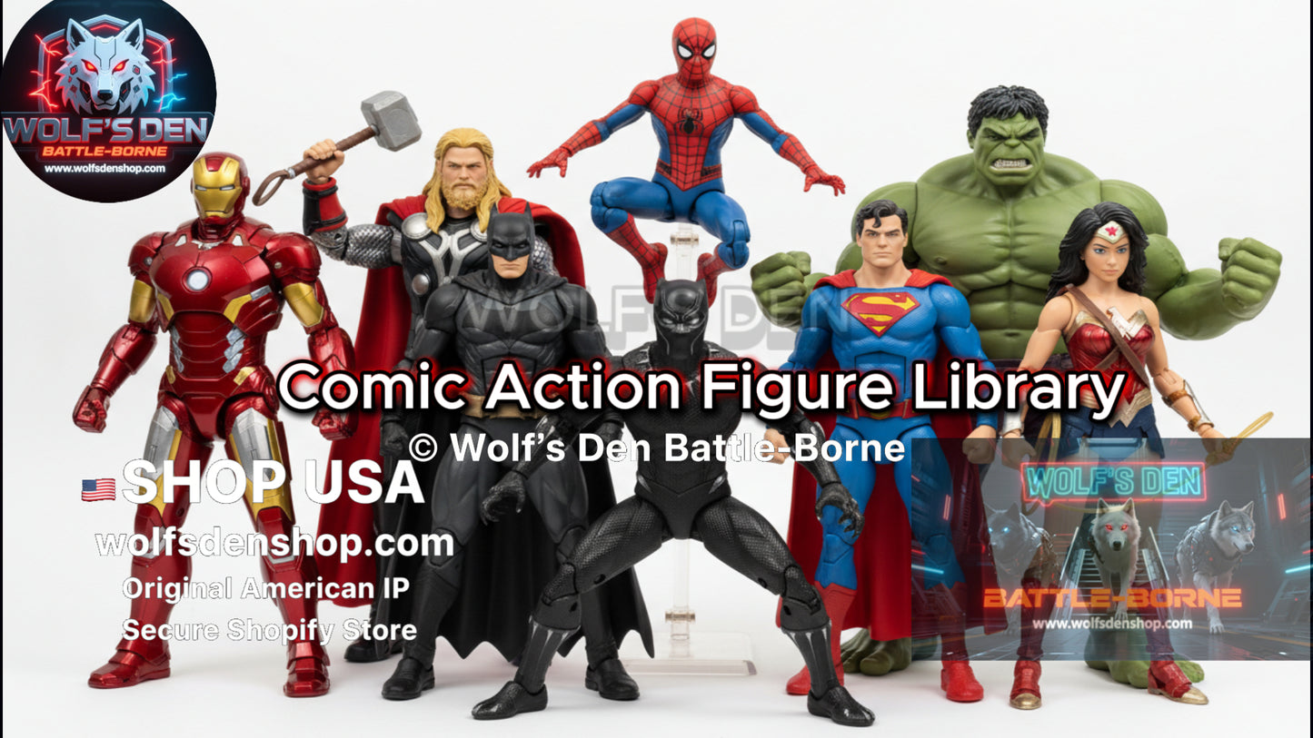 Super Hero Library Vault