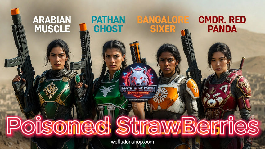 Poisoned StrawBerries Female Military Commandos Cover 2