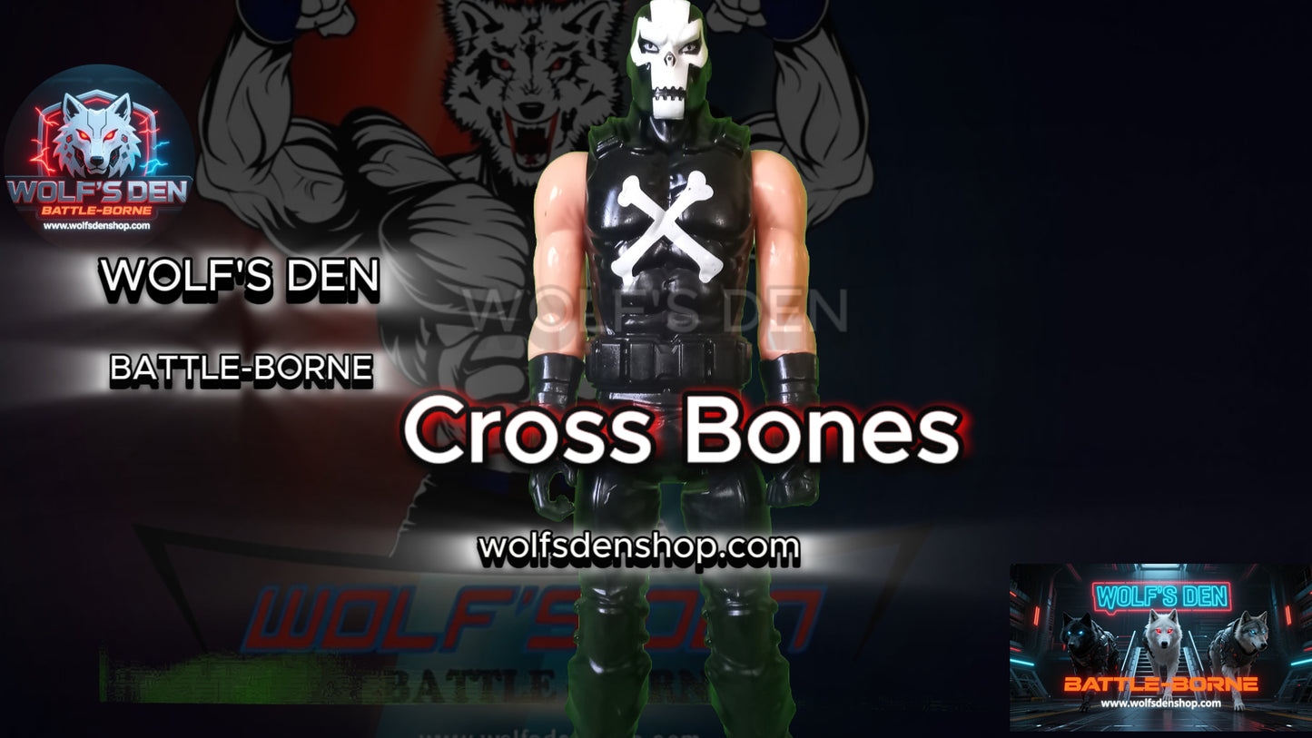 Cross Bones 12" Titan Action Figure - Marvel Legends (Preloved)