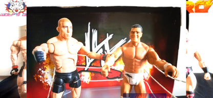 WWE, AEW, and UFC Action Figures Nitro Pack: CM Punk, Alexa Bliss, Shield Roman Reins, Young HHH, GSP, Chris Jericho, Ultimate Warrior, Sheamus, Big Show and Alberto Del Rio Action Figures