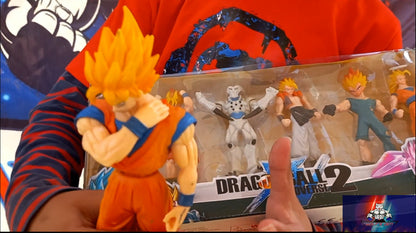 Krillin Picollo Android 17 and Goku Classic Dragon Ball Action Figures | Wolf's Den