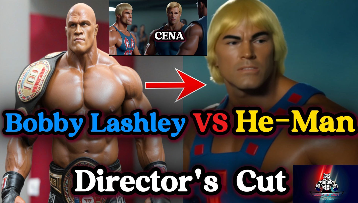 Bobby Lashley VS He-Man Featuring John Cena