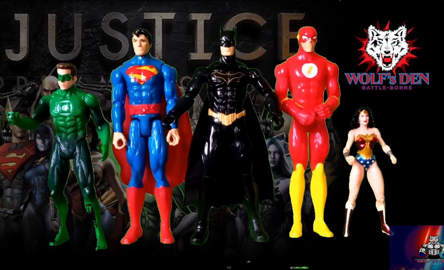 Justice Injustice League Action Figures