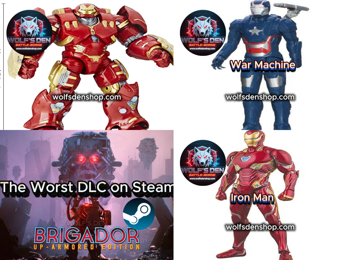 Iron Man Mech Armor Variants