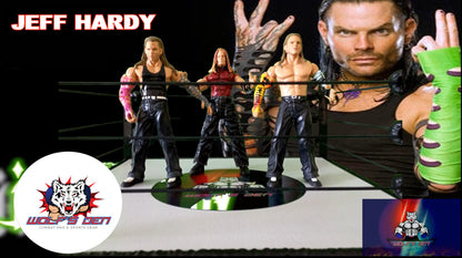 The Shield Pack Pro Wrestling AEW and WWE Action Figures The Shield Seth Rollins Dean Ambrose Roma Reigns Jeff Hardy Rey Mysterio Undertaker Kane