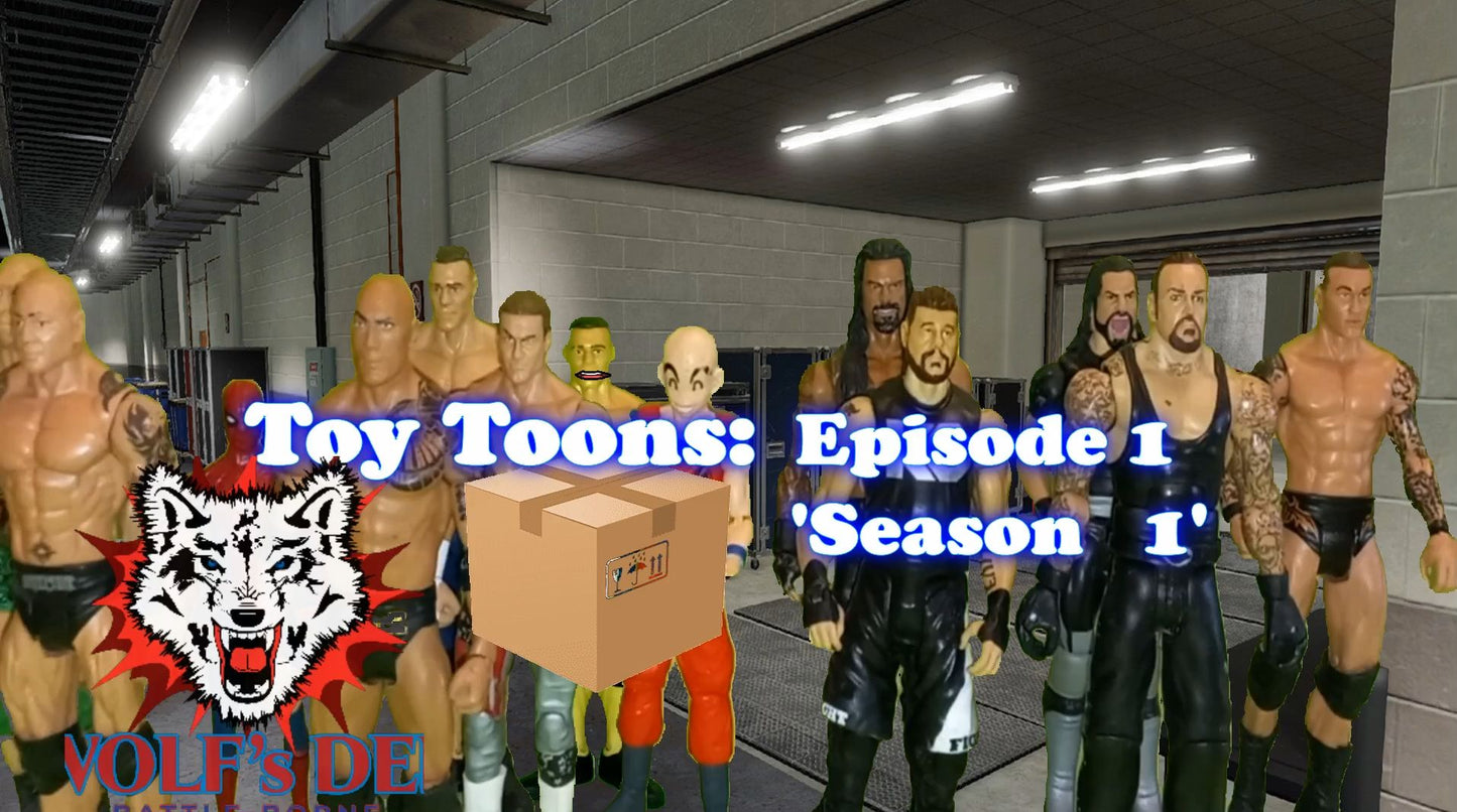 John Cena Explains to Krillin from Dragon Ball, Spider-Man, Undertaker, Roman Reigns, Randy Orton, Ryback, Seth Rollins, Dolph Ziggler, Kevin Owens, Batista, The Rock and Young Rock his Box Fashion Sense