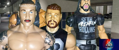 John Cena Explains to Krillin from Dragon Ball, Spider-Man, Undertaker, Roman Reigns, Randy Orton, Ryback, Seth Rollins, Dolph Ziggler, Kevin Owens, Batista, The Rock and Young Rock his Box Fashion Sense