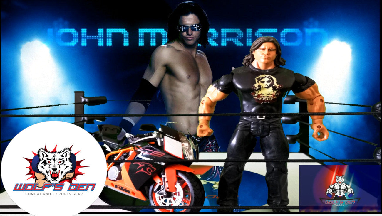 Evolution Pack Pro Wrestling AEW and WWE Action Figures Bobby Lashley Degeneration X Rob Van Damme Evolution