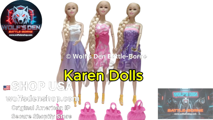 Karen — The Blonde Fashion Doll | Wolf's Den