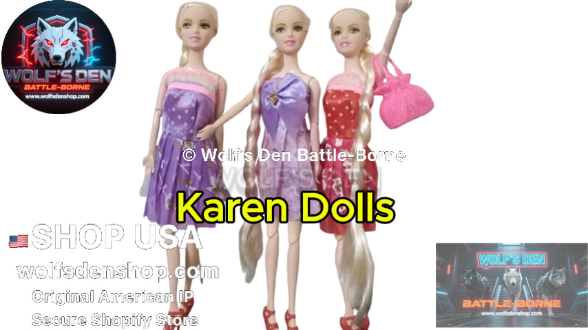 Karen — The Blonde Fashion Doll | Wolf's Den