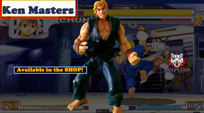 Ken Masters Video Game Action Figure