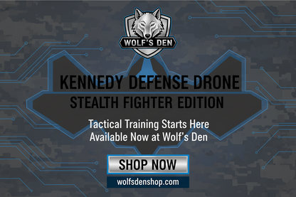 Kennedy Defense Drone - Stealth Fighter Edition | Tactical RC Jet VTOL System