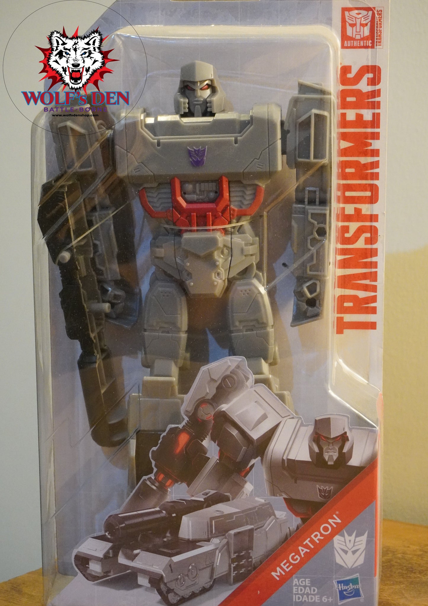 Megatron Tank Mode Action Figure Transformers