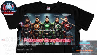 Axiom America vs Commander Red Dragon | Wolf's Den Battle-Borne Collector's Tee Set — PRE-ORDER NOW