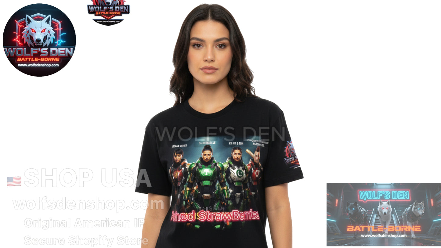 Axiom America vs Commander Red Dragon | Wolf's Den Battle-Borne Collector's Tee Set — PRE-ORDER NOW