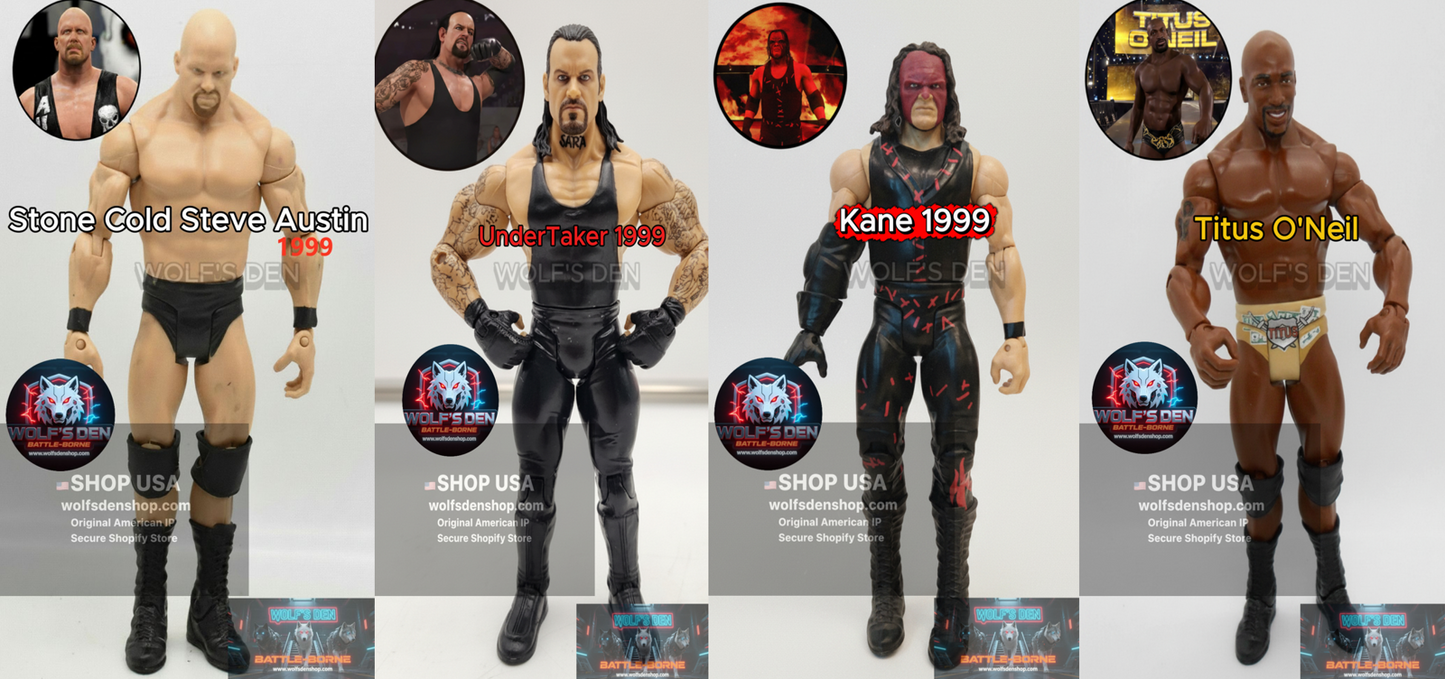 Pro Wrestling Legends 1999 — Collector's Action Figure Series