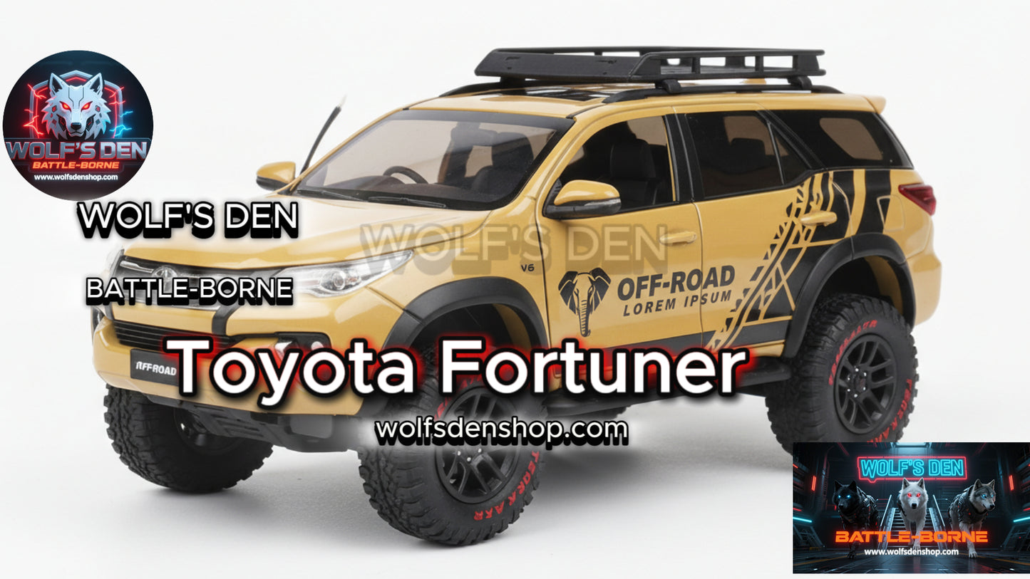 Toyota Fortuner Off-Road Edition - Kuye Model Diecast