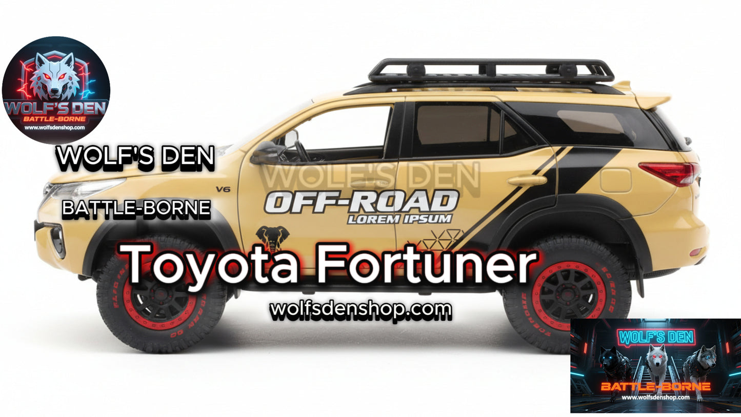 Toyota Fortuner Off-Road Edition - Kuye Model Diecast