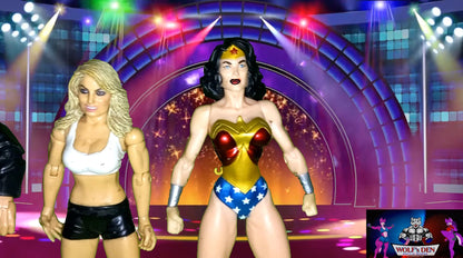 Trish Stratus Vs Gal Gadot a.k.a Wonder Woman with Vince McMahon
