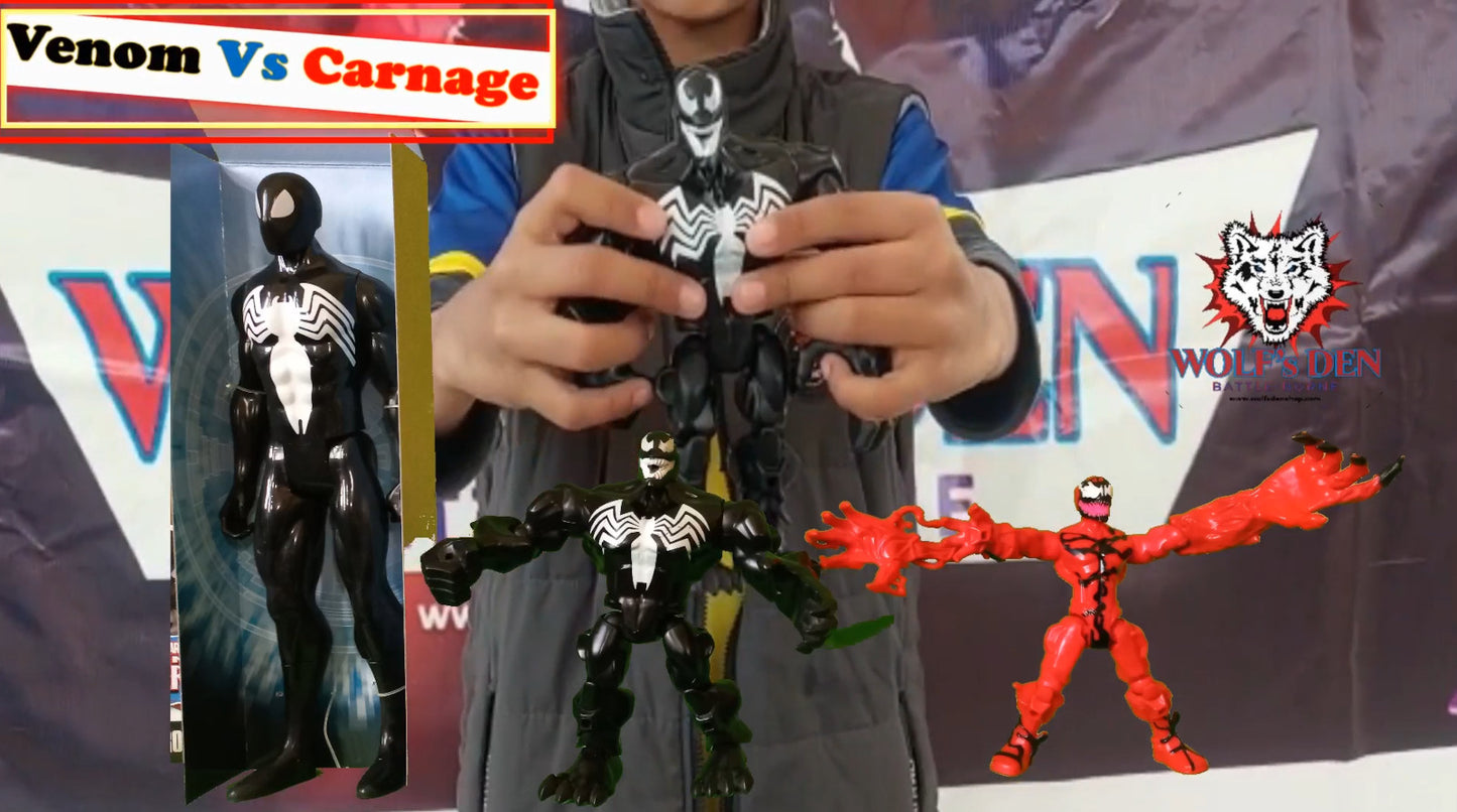 Venom and Carnage Action Figures