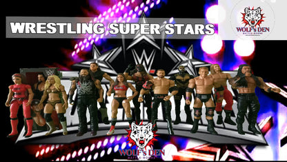 Wolf's Den WWE Wrestling Superstars — Collector's Action Figure Series