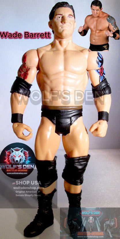 Wade Barrett Bad News Era — Collector's Action Figure — Wolf's Den