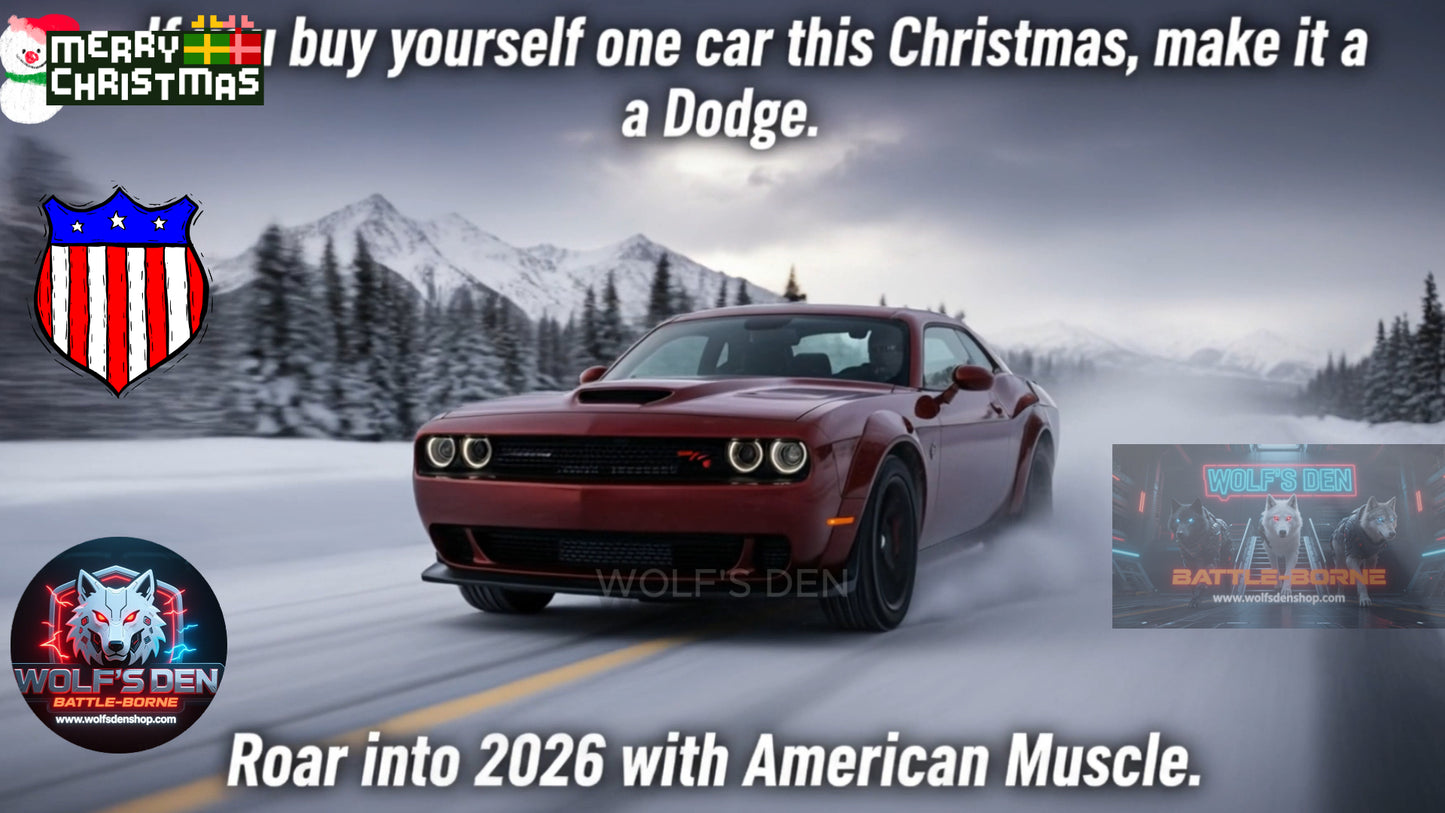 🔥 WINE RED DODGE CHALLENGER - AMERICAN MUSCLE UNLEASHED 🔥